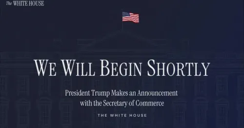 Trump Makes Announcement Alongside Commerce Secretary
