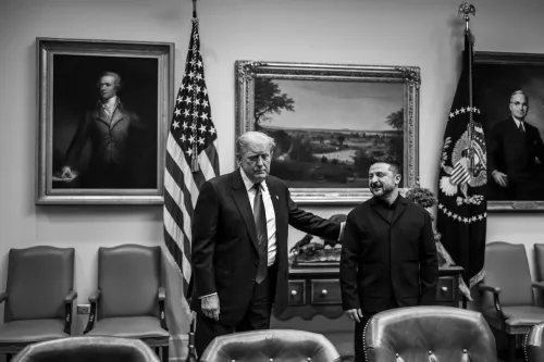 Trump Meets Zelenskyy, Calls It 'Great Honor'