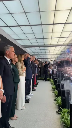 Trump, Melania Watch FIFA World Cup 2026 Final on US Soil