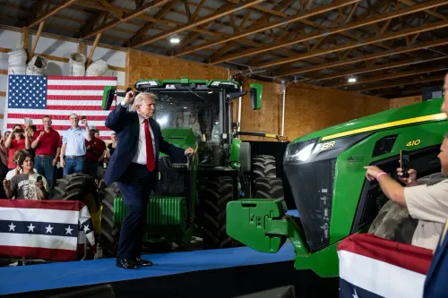 Trump vows lower energy, fertiliser costs for US farmers at Wisconsin roundtable