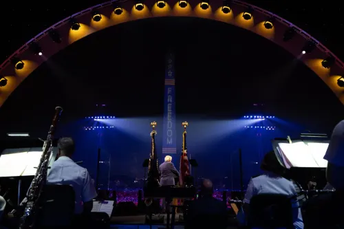 Trump Takes Stage at Salute to America for US 250th Anniversary