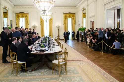 Trump, tech giants sign White House 'Super Intelligence' accord