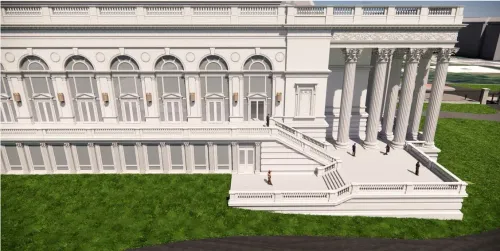 Trump Touts Progress on 'National Security Facility and Ballroom'