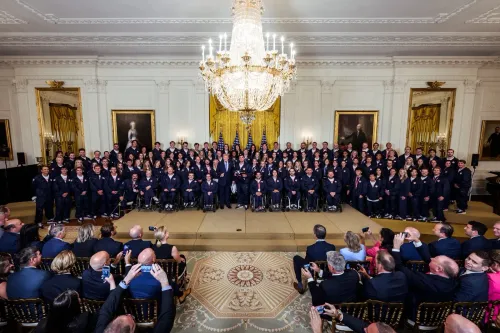 Trump Welcomes Record-Breaking Team USA Winter Olympians