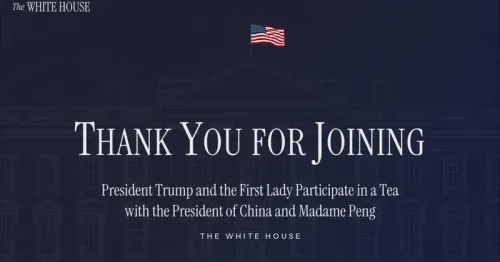 Trump, Xi Meet for Tea as US-China Diplomacy Resumes
