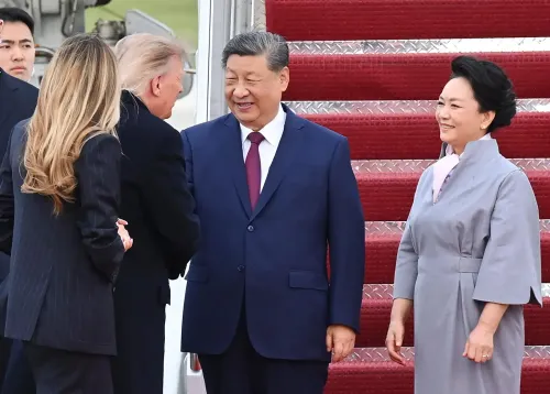 Trump hosts Xi Jinping at White House for first-ever state visit
