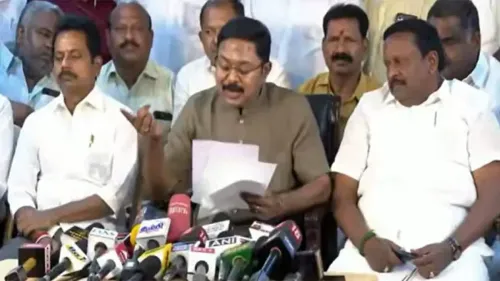 TTV Dhinakaran accuses TVK of fake MLA support letter, demands probe