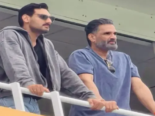 क्या सुनील शेट्टी ने अपने बेटे अहान के जन्मदिन पर भावुक होकर संदेश दिया?