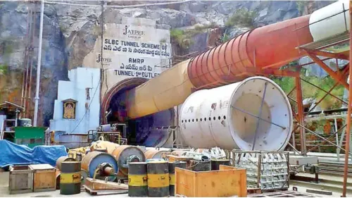 Tunnel Collapse in Telangana Leaves Seven Workers Trapped