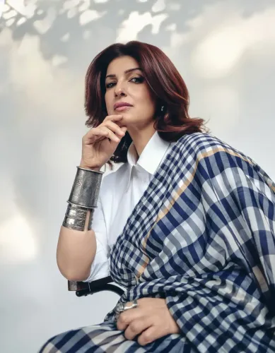 Can Twinkle Khanna Transform a Saree Into a Power Statement?