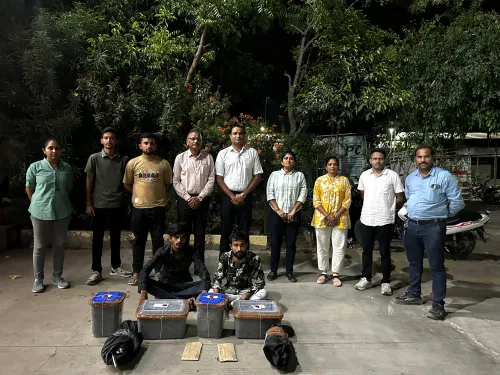 Gujarat Police Nab Two with 12 kg Ganja Worth Nearly Rs 6 Lakh in Gandhinagar