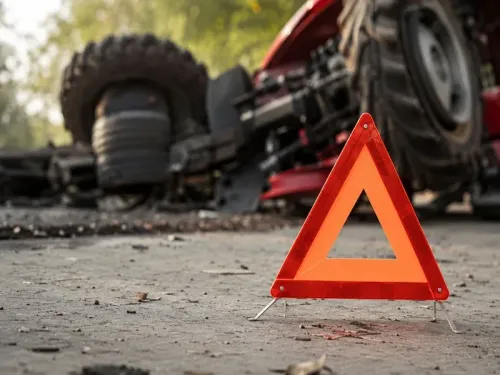 Two children killed as tractor overturns and catches fire in Bihar's Kaimur