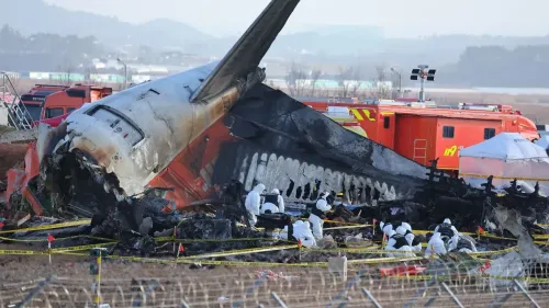 Investigation Underway as Engines from Jeju Air Crash Transported to Hangar