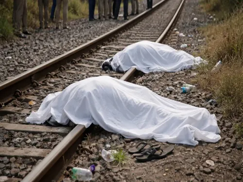 Tragic Train Collision Claims Two Lives in Ahmedabad; Investigation Underway