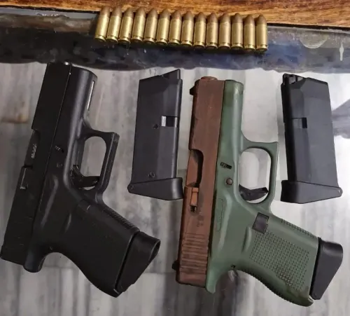 Punjab Police Captures Two Gang Members, Seizes 9 mm Glock Pistols