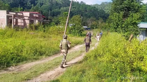 Who were the two PLA militants arrested for the Manipur ambush?