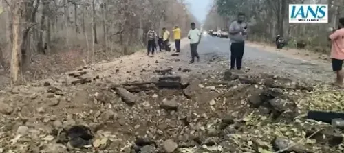 Two STF Personnel and Driver Hurt; Escape IED Blast in Chhattisgarh