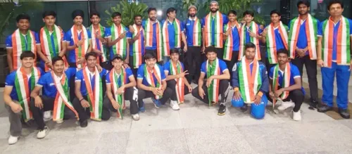India U18 hockey teams land to hero's welcome at Delhi airport after Asia Cup gold, bronze