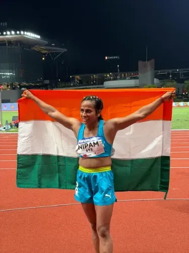 Nipam wins 100m bronze at U20 Asian Athletics in Hong Kong
