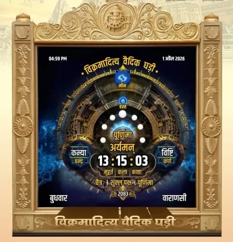 उज्जैन की विक्रमादित्य वैदिक घड़ी का काशी में होगा भव्य अर्पण, सीएम मोहन यादव करेंगे पूजा