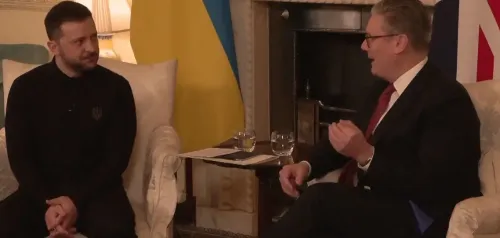 UK Prime Minister Starmer Engages with Ukrainian Leader Zelensky