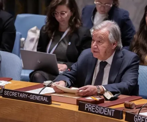 UN chief Guterres urges action on women, peace and security at Security Council