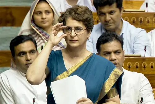 Priyanka Gandhi's 'gaumutra expert' jibe at IIT Madras chief draws academic fire