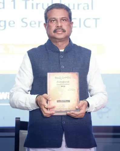 Did Union Minister Dharmendra Pradhan Just Release 55 Literary Works in Classical Indian Languages?