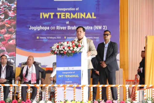 Union Minister Launches IWT Terminal at Jogighopa to Boost Trade Links Between India, Bangladesh, and Bhutan