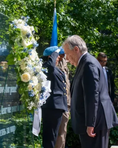 UN honours 4,500 fallen peacekeepers on International Day 2025