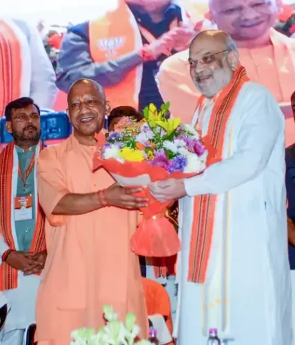 Amit Shah launches BJP's UP hat-trick bid, promises UCC if party wins