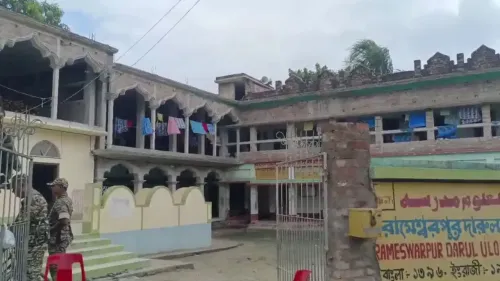 UP ATS raids TMC leader's home, madrasa in Bengal over terror-funding probe