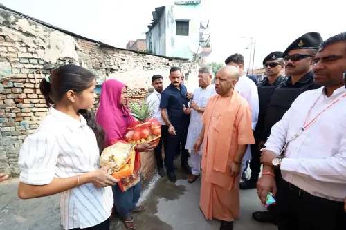 How Did UP CM Yogi Bring Diwali Joy to Slum Residents in Ayodhya?