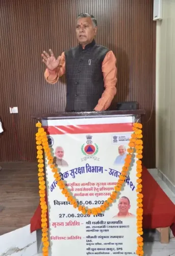 यूपी के सभी 75 जिलों तक पहुंचा नागरिक सुरक्षा तंत्र, स्वयंसेवकों के लिए शुरू हुआ विशेष प्रशिक्षण 