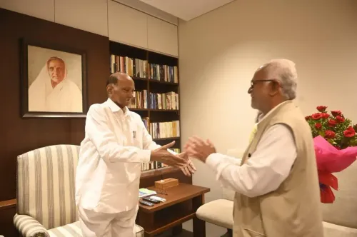 क्या उपराष्ट्रपति चुनाव में बी. सुदर्शन रेड्डी को एनसीपी (एसपी) का समर्थन मिला?