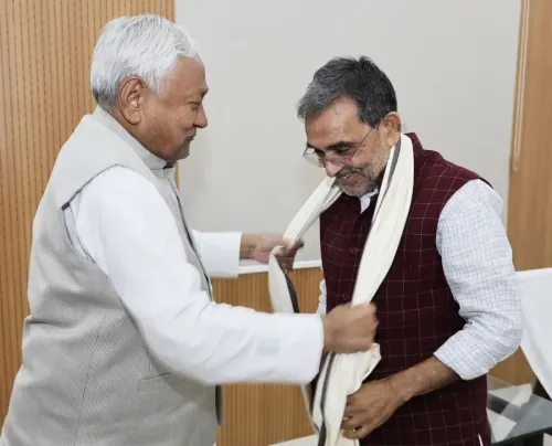 Did Upendra Kushwaha Just Meet Bihar CM Nitish Kumar to Celebrate NDA’s Historic Victory?