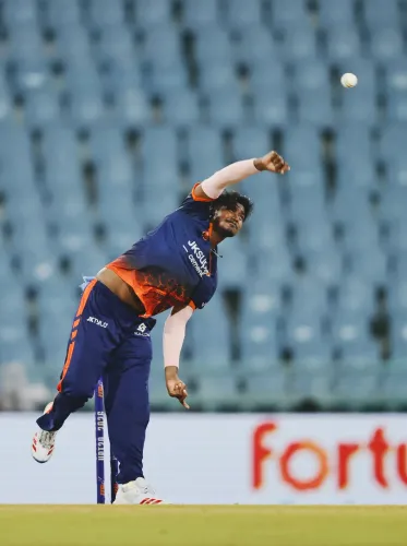 UPT20 League: Vijay Yadav, ambidextrous spinner, bowls Kashi Rudras to glory