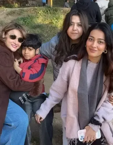 Is Urvashi Dholakia Finding Peace with Ektaa Kapoor During Their Holiday in Darjeeling?