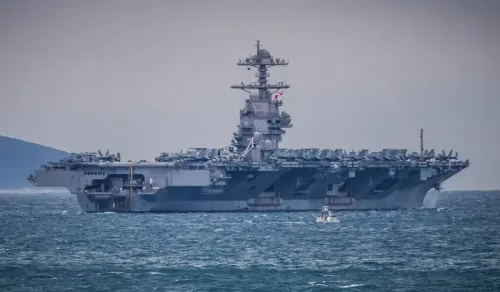 USS Gerald R. Ford leaves Middle East after record Iran deployment