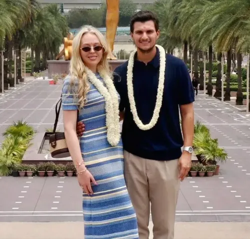 Tiffany Trump, husband arrive in Agra for Taj Mahal visit on India trip