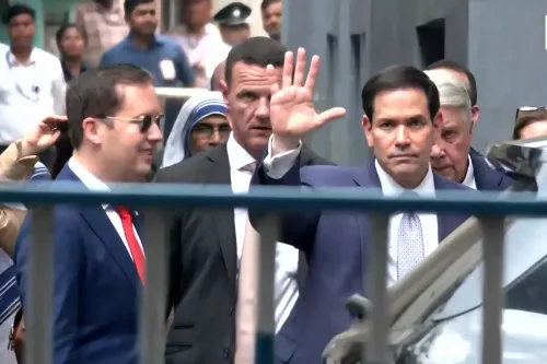 Marco Rubio visits Mother House in Kolkata on first India trip