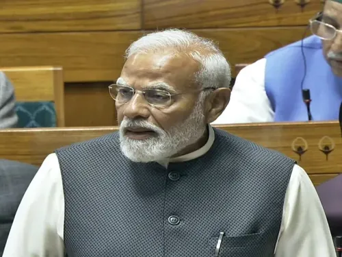 PM Modi Critiques Kejriwal's Delhi Governance Model, Highlights Nation-Building Efforts