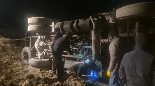 क्या चमोली में डीजल टैंकर दुर्घटनाग्रस्त हुआ?