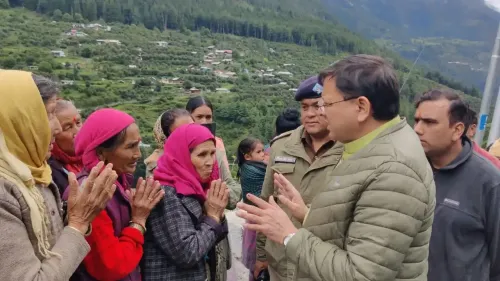 What Measures is CM Dhami Taking for Uttarakhand's Cloudburst Victims?