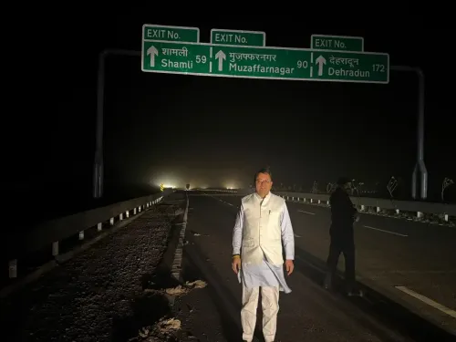 Delhi-Dehradun Corridor: CM Dhami Covers 213 km in 2.5 Hours
