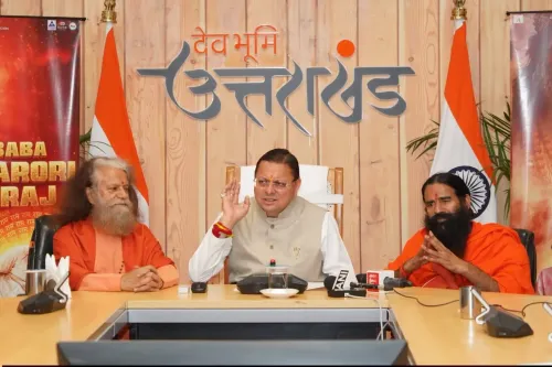 Uttarakhand's Pushkar Singh Dhami Launches Film on Baba Neeb Karori Maharaj