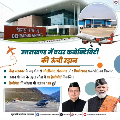 Uttarakhand CMO Highlights Air Connectivity Gains Under UDAN