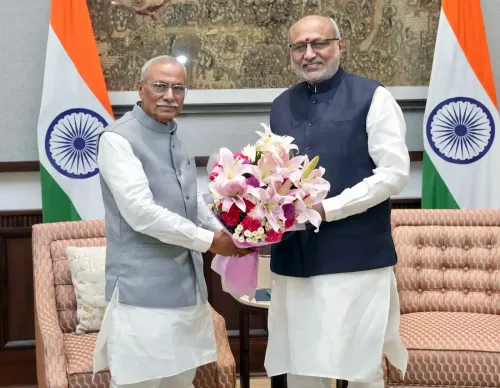 उत्तराखंड के नए राज्यपाल डॉ. ढाल सिंह बिसेन ने उपराष्ट्रपति सीपी राधाकृष्णन से की शिष्टाचार भेंट