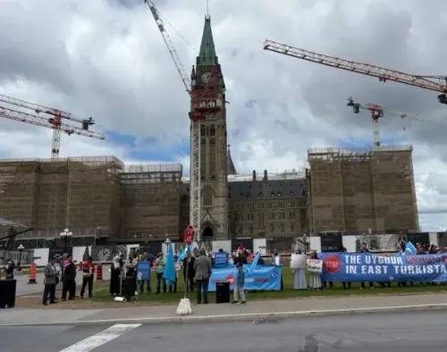 Uyghur activists urge Canada to challenge China on Xinjiang abuses during Wang Yi visit