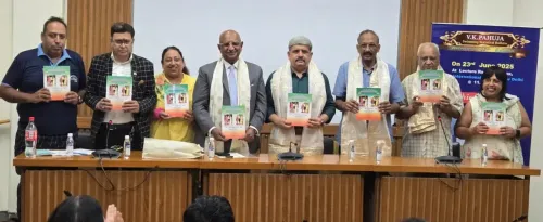 क्या वी.के. पाहुजा वार्षिक तैराकी सांख्यिकी बुलेटिन का 45वां अंक विमोचित हुआ?